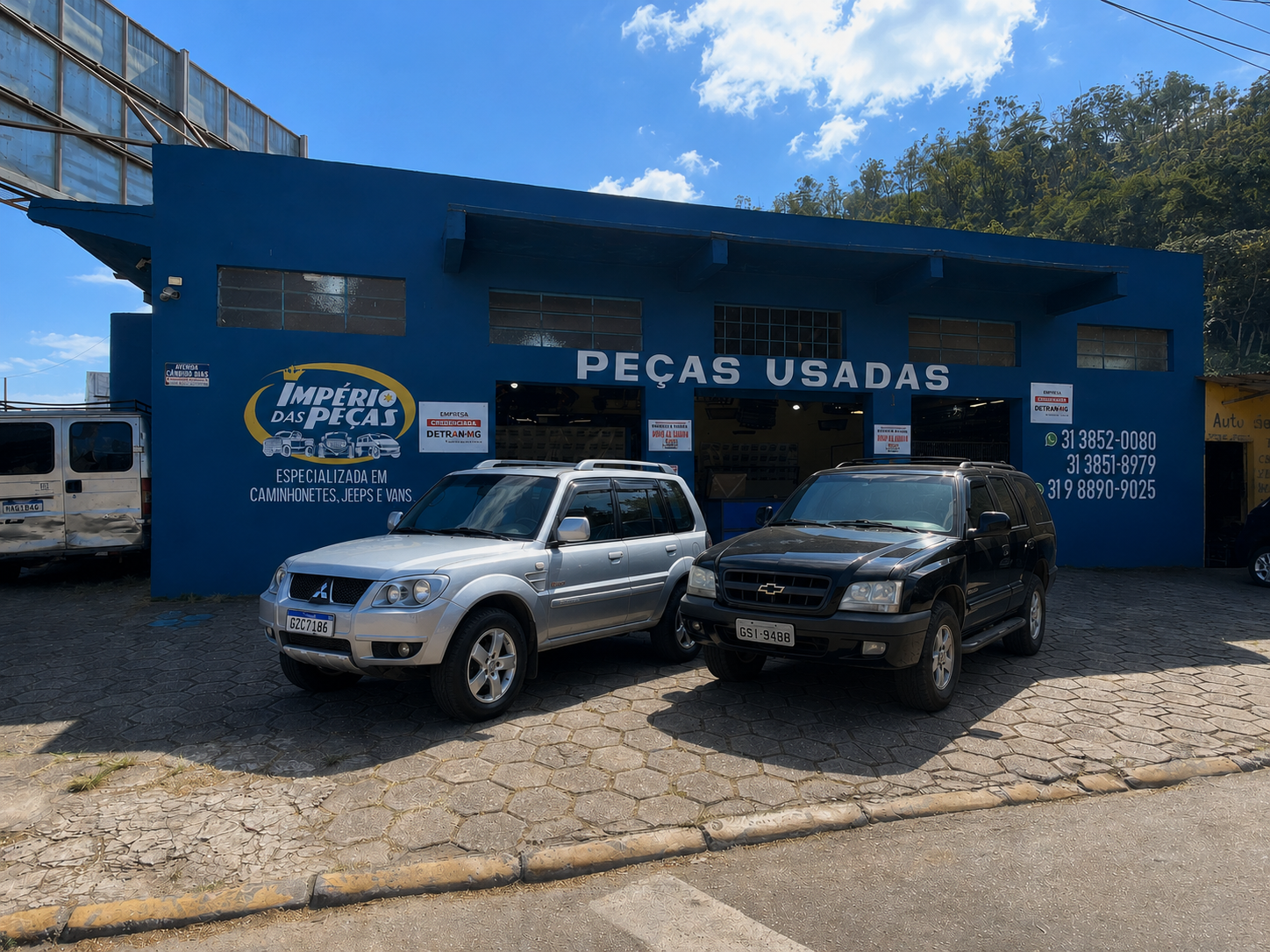 Peças automotivas disponíveis